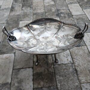 Parker & Casper Silver Plated Centerpiece